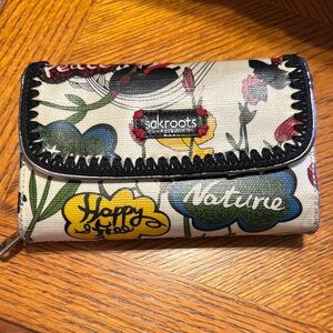 Sakroots Floral Wallet